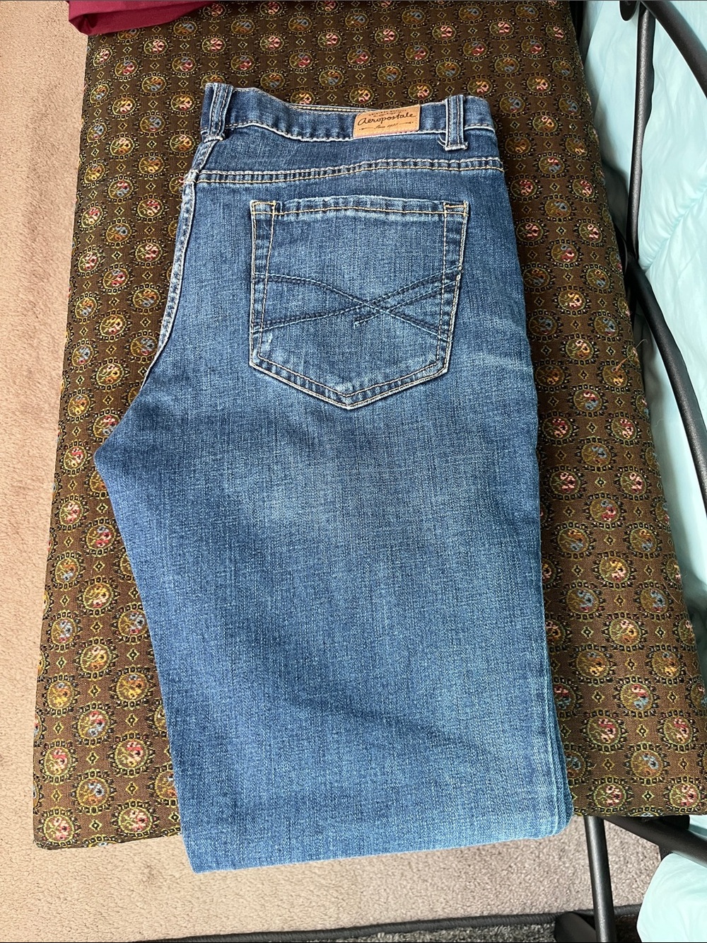 Aeropostle Women Blue Denim Jeans - Classic Straight Fit